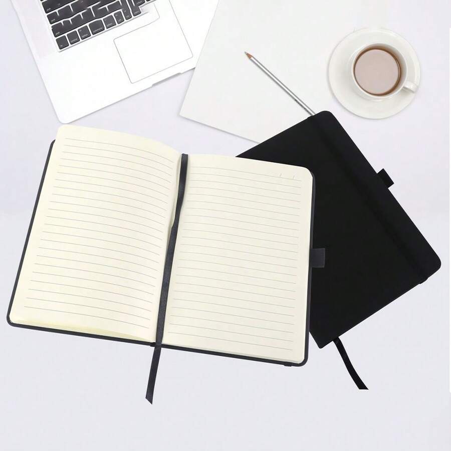 Large Sketchbook 21x14cm - Moleskine Style With Lines For Drawing And Creative Study - A5BJBK01 - 查看 1