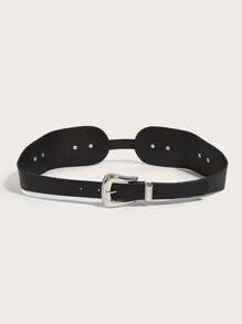 1 件女士复古深色西部复古风格别致腰带秋季、秋季、万圣节