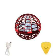 1pc Intelligent Induction Levitating Gyro/Glowing Spinning Top Flying Ball/UFO Intelligent Induction Gyro/Magic Flying Ball/Levitating Glowing Magic Toy, Gift For Birthday/Holiday, 5 Minutes Continuous Use