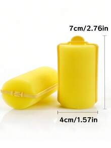 6/8个装软泡沫卷发器 - 轻松居家造型，无需加热，适合所有发质，粉色懒人海绵卷发器