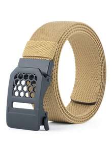 1 件男士自动扣弹性腰带，商务休闲装，户外高尔夫裤腰带，多种尺寸可选，长度可自由修剪休闲、商务、男朋友丈夫父亲爸爸男士礼物、日常穿着、时尚、青少年、户外、度假、运动、旅行、街头、波西米亚风、复古秋季、秋季、万圣节秋冬配饰，适合青少年、青年、男士、休闲、户外、运动、度假、毕业礼物、生日、日常穿着