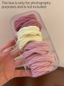 6-Pack Non-Slip Thick For Women & Girls - Solid Color Elegant & Cute Elastic Ponytail Set, Yoga Sports For Gym Running Travel Party Daily Use Gift Ideas Hair, Hair Accessory, Hair Accessories,Accessories, Hair Accessories Fall,Travel, Hair Tools,Accessories Women, Hair Stuff,Fall,Hair,Hair Accessories,Accessories,Hair Accessories Travel,Hair Accessories,Accessories Women,Hair Accessory,Hair Accessories Women,Hair Tools,Hair Stuff,Stuff,Beauty Accessories,Gifts,Travel,Gifts For Women,Hair Stuff,Stocking Stuffers For Women,Stocking Fillers Women,Stocking Stuffers For Adults,Stocking Fillers For Adult,Hair Stuff,Women's Accessories,Stocking Stuffer,Coming-Of-Age Hair Accessory,Christmas Hair Accessories,Gift Ideas For Women,Beauty Stocking Fillers,Christmas Gifts For Women Head Accessories Hair Ties Rubber Bands - Multicolor - View 27