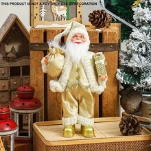 قطعة واحدة تمثال سانتا كلوز قائم بارتفاع 12 بوصة، ديكور عيد الميلاد والاحتفالات برأس السنة، مصنوع من ألياف البوليستر، لا يتطلب كهرباء، مناسب لديكور المنزل الشتوي، احتفالات العطلات، حفلات عيد الميلاد، ديكورات هالوين، ديكورات العطلات، هدايا الحفلات، ديكورات حفلة عيد الميلاد الممتعة، عيد ميلاد سعيد، السنة الجديدة سعيدة، ديكورات عيد الميلاد، هدية عيد الميلاد المثالية للأصدقاء