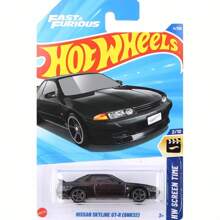 Hot Wheels 玩具车 1:64 比例车辆，可玩耍或展示，25H/25L 批量压铸汽车收藏合金玩具 C4982 仿真 & Robin Batmabile Nerve Hammer Draftnator BMW Haulerback HW50 概念车模型轨道车单座轨道车收藏爱好者男孩礼物 1 件