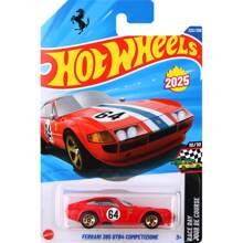 Hot Wheels 玩具车 1:64 比例车辆，可玩耍或展示，25H/25L 批量压铸汽车收藏合金玩具 C4982 仿真 & Robin Batmabile Nerve Hammer Draftnator BMW Haulerback HW50 概念车模型轨道车单座轨道车收藏爱好者男孩礼物 1 件