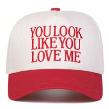 1Piece Men Letter Embroidered Patchwork Baseball Cap Outdoor Adjustable Sunscreen Leisure Hat Spring Autumn Travel Tourism Beach Vacation - Nhiều màu - Xem 10