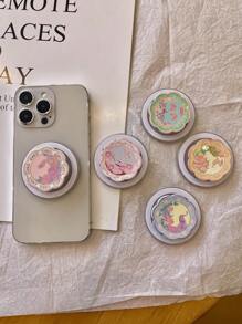 Compatible With IPhone, Android Phone, Gift For Birthday, Family, Friends Phone Holder - Multicolor - View 1