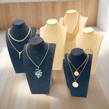 项链胸围展示架，女士吊坠首饰架收纳盒旅行必备品返校宿舍收纳秋季装饰