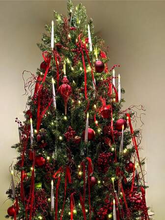 6/12/24 szt. Vintage aksamitne kokardy świąteczne do dekoracji choinki, rustykalne rzemiosło i prezenty, klasyczne kokardy z poliestrowej wstążki na Boże Narodzenie, Walentynki, ślub, urodziny, święta, dom i dekoracje ślubne