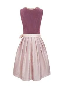 ii 女士德国连衣裙巴伐利亚啤酒节万圣节狂欢节服装 - 粉色 - 查看 4