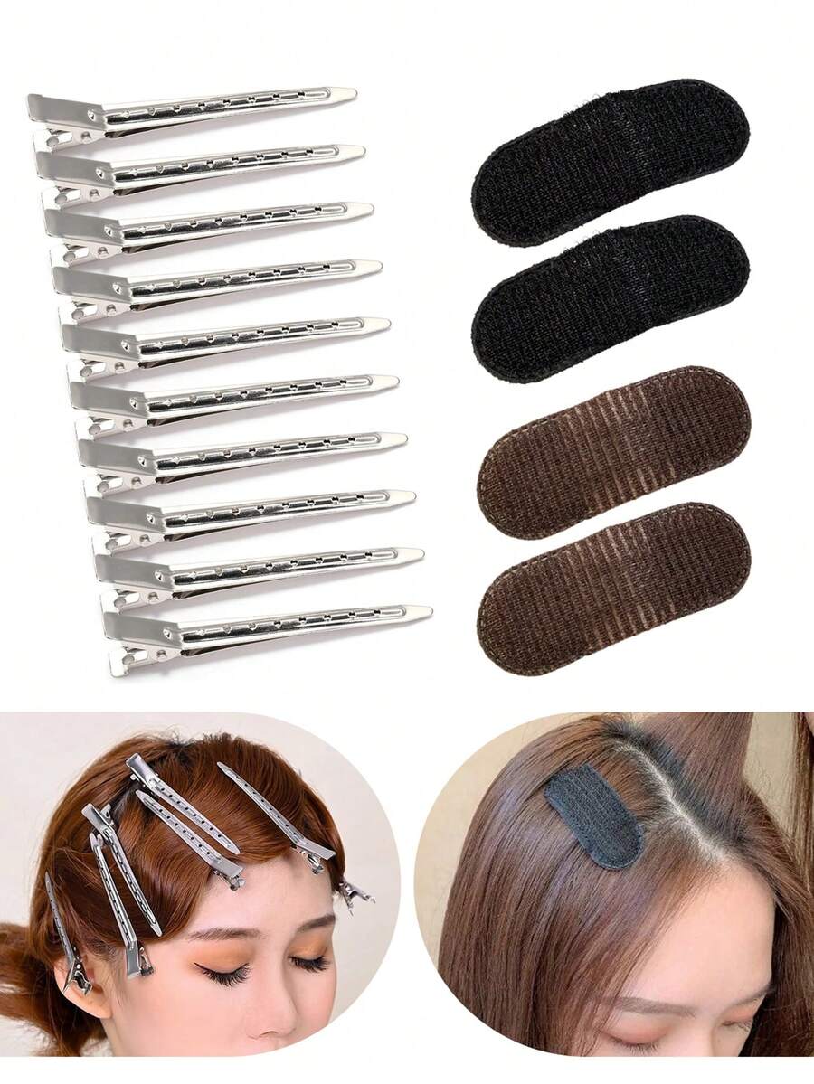 Bộ 14 món (10 kẹp miệng vịt + 4 kẹp đệm), miếng đệm tóc vô hình, máy làm búi tóc bồng bềnh cho nữ, kẹp tóc mái thoáng khí, kẹp tạo phồng tóc, kẹp chân tóc, phụ kiện tóc, kẹp tóc chuyên nghiệp cho tiệm, kẹp tóc kim loại uốn, dụng cụ tạo kiểu tóc tự làm, kẹp tóc mái liền mạch, kẹp chia kiểu tóc, máy uốn tóc, lược chải tóc xoăn, lô cuốn, sản phẩm làm tóc xoăn, máy uốn, lô cuốn cho tóc, tóc xoăn, dụng cụ làm tóc xoăn, lô cuốn tóc, tóc, lô cuốn tóc, tóc xoăn, xoăn không dùng nhiệt, xoăn không dùng nhiệt, máy uốn tóc, thợ cắt tóc, dụng cụ làm tóc, sản phẩm làm tóc, phụ kiện tóc, lô cuốn tóc, phụ kiện thợ cắt tóc, du lịch, lô cuốn, đồ dùng cho tóc, phụ kiện tóc, sản phẩm làm tóc xoăn, máy uốn, lô cuốn cho tóc, thiết bị làm tóc, phụ kiện, tóc xoăn, dụng cụ làm tóc xoăn, tóc Con lăn, Giáng sinh, Tiệm cắt tóc, Máy uốn tóc, Phụ kiện cắt tóc, Phụ kiện tóc, Máy uốn tóc, Làm tóc - Bạc - Xem 1