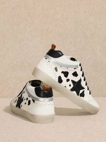 MI.IM DAISY – Multicolor High-Top Sneakers With Studded Stripe Detail