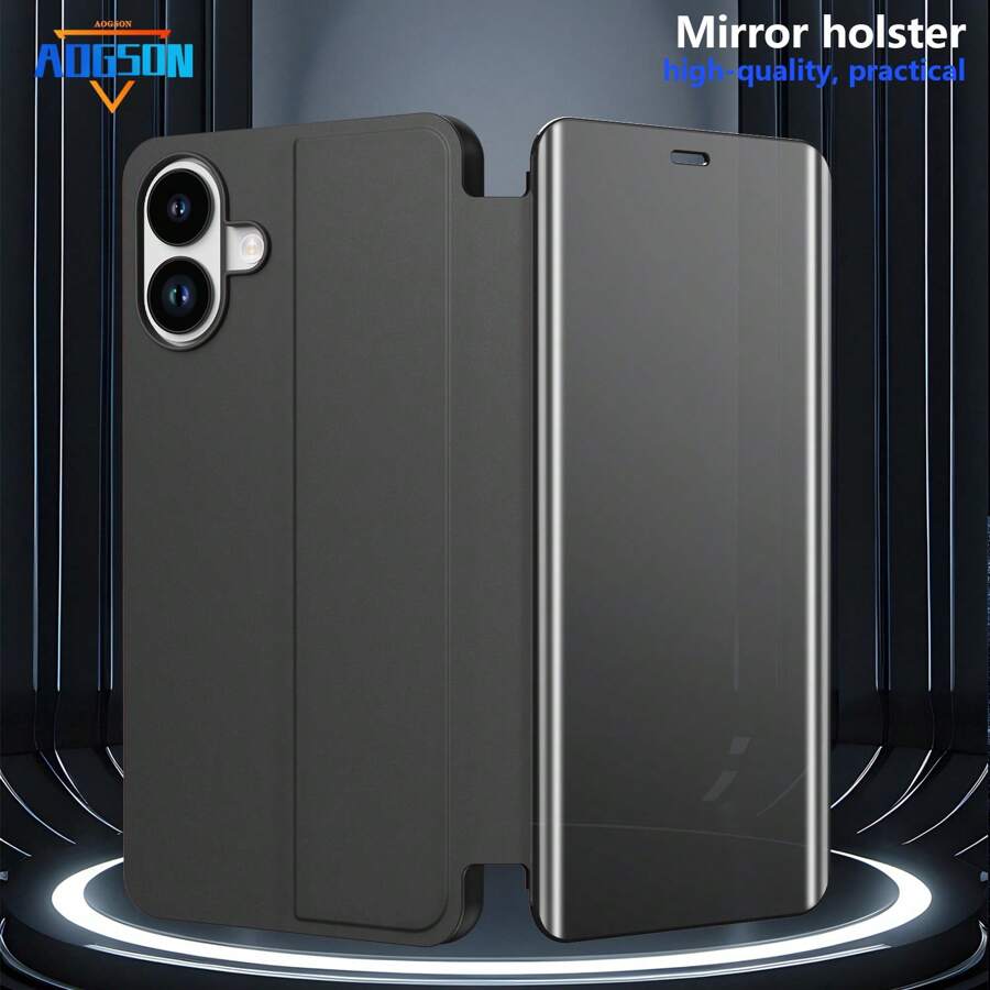 兼容 16 Pro Max/15 Pro Max/14 Pro Max/13 Pro Max/12 Pro Max/11 Pro Max/XS Max/7/8 Plus、Redmi Note 14 Pro、镜面支架皮套、兼容 Apple 7/8/X/XR/11/12/13/14/15/16 Pro Max、S22/23/24+ U/A04/A05/A06/A14/A15/A16/A24/A25/A34/A54S、14T Pro/13C/Note 13 Pro、P30 Pro、Honor X50 等、适用于 Honor 400 防水防震防摔防刮全覆盖