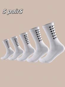 1/2/3/5/6/10/12/Pairs Of Men's Socks Running Hiking Athletic Long Socks Crew Socks High Ankle LightWeight Socks