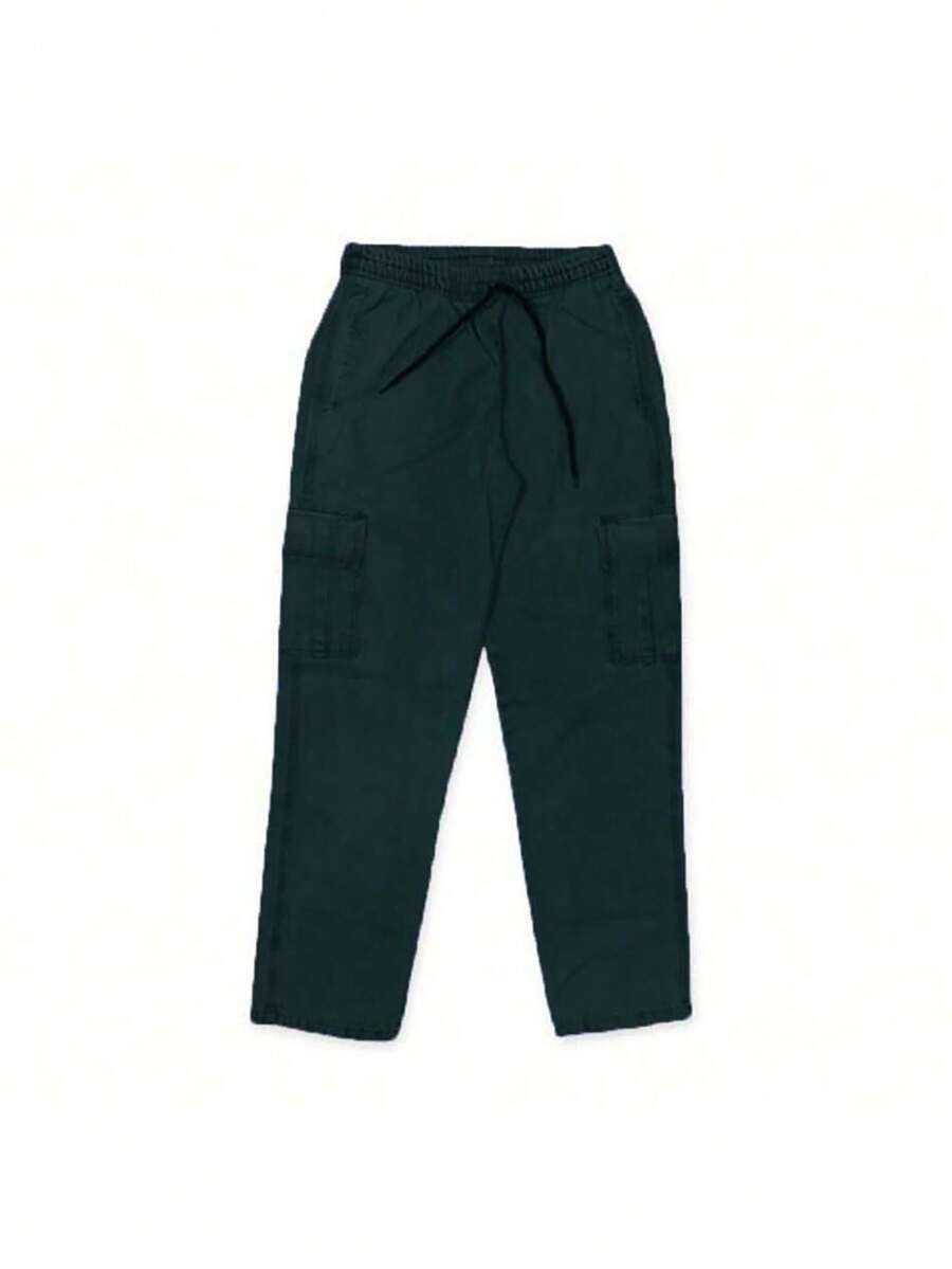 Women's Cargo Pants, Street Style, Versatile And Comfortable - 白色牛仔褲 - 查看 1