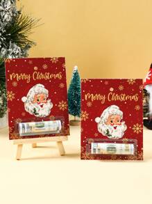 6 piezas Ideas de regalo de Navidad Portamonedas de regalo, Diseño de Papá Noel, Regalos en efectivo de Navidad, Rellenos de calcetín de Navidad, Sobres de Navidad, Embalaje de regalo de Navidad, Bolsas rojas de Navidad, Rellenos de bolsas de Navidad, Tarjetas de Navidad, Feliz Navidad, Decoraciones navideñas para el hogar, Decoraciones de árbol de Navidad, Adornos navideños, Nochebuena, Navidad, Decoración de Año Nuevo 2026