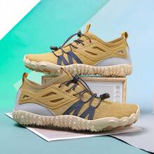 男女通用便携舒适游泳沙滩鞋、瑜伽鞋、凉鞋、户外游泳鞋、防滑轻便水鞋,适合海滩度假、露营、聚会、游泳、冲浪、漂流、健身、瑜伽、健身房锻炼。 - 駝色 - 查看 9