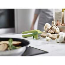 Cortador de Ajo con Gatillo para Limpiar Cuchillas y Herramienta de Limpieza Práctica, Verde - Picadora - Ver 7