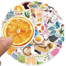 50 miếng dán nhiều màu sắc chủ đề mùa hè, bãi biển, kỳ nghỉ, màu nước, nhật ký, dễ thương, động vật dễ thương, hoa, nhãn dán vinyl chống thấm nước dùng cho bình nước, máy tính, máy tính xách tay, điện thoại, hành lý, sổ tay, tủ lạnh. - F - Xem 10