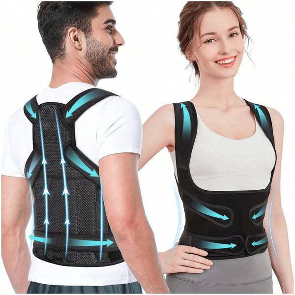 Back Brace For Lower Back With Pulley System,Lumbar Support Belt For Men & Women With Lumbar Pad, Ergonomic Design And Soft Breathable 3D Knit Material