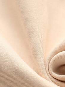 Boys' Casual Summer Abstract Skateboard & Ice Cream Print Short Sleeve T-Shirt, Cool Style, Student Teenager Artistic Tee, Boys Clothing - Apricot - View 8