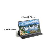 ARWOEIS 14 英寸便携式显示器，1920*1200 分辨率，1500:1 对比度，400 尼特亮度，USB-C 便携式显示器，适用于带盖和扬声器的笔记本电脑，兼容笔记本电脑/PC/手机/Switch