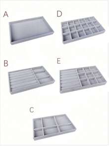 Khay đựng trang sức nhung 9 trong 1, Khay đựng đồ có ngăn kéo, Hộp đựng nhẫn, Khay xếp chồng, Hộp đựng trang sức dung lượng lớn với các ngăn riêng biệt, Giá trưng bày trang sức xếp chồng cho bông tai, dây chuyền, vòng tay, nhẫn, kẹp tóc, băng đô, túi đựng mỹ phẩm, túi đựng đồ trang điểm, hộp đựng đồ trang điểm, túi đựng mỹ phẩm, hộp đựng đồ trang điểm, túi đựng đồ vệ sinh cá nhân, hộp đựng đồ dùng trên bàn làm việc, túi đựng mỹ phẩm, túi đựng đồ trang điểm, hộp đựng đồ trang điểm, túi đựng đồ trang điểm, hộp đựng trang sức, túi đựng, hộp đựng cọ trang điểm, hộp đựng cọ, hộp đựng nước hoa, túi đựng, quà tặng Giáng sinh, trang trí phòng. - Xám - Xem 22