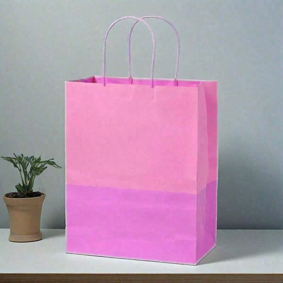 Small Bag Purple Two Color Block