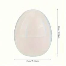 4pcs Microwave Egg Cooker - Compact & Portable, Easy-To-Use Kitchen Tool, Suitable For Soft & Hard Boiled Eggs, Dishwasher Safe, Time-Saving, Egg-Shaped Design