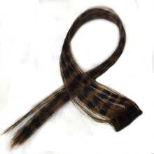 Leoparden-Muster gemischte Farbperücken-Extensions im Y2K Street-Style, Haarklammern, Haarspangen, Haarclips, Haarspangen, Schulsachen, Haarzubehör