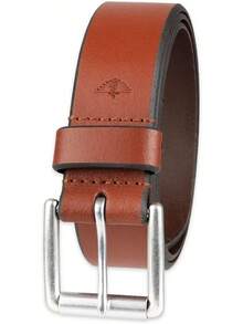 Cinturón Piel Hombre 1 1/2 pulgadas - Beige Bronceado - Ver 13