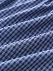 3条装男士棉质印花经典格子时尚舒适芦荟裤