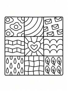 (圣诞礼物)1 件舒适图案：Coco 涂色书，适合成人和青少年，以超级可爱的动物角色为特色，设计简单易懂，适合放松和学校用品，青少年玩具涂色书礼物，为男孩和女孩准备的万圣节。圣诞节。12 色绘画套装（默认不含笔） - 彩色 - 查看 9