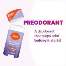 Lume Whole Body Deodorant - Smooth Solid Stick - 72 Hour Odor Control - Aluminum Free, Baking Soda Free And Skin Safe - 26 Ounce (Peony Rose) - Bột mềm - Xem 5