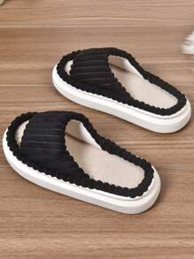 Men's Soft Cloud Flip Flops, Thong Sandals, Beach Slippers, Open Toe Non-Slip Slippers, Unisex Indoor Home Slippers