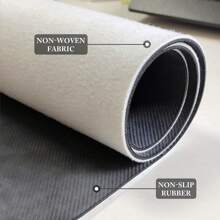 海岸海洋浴室地毯海滩主题浴室垫，海洋动物印花淋浴地毯，海星螃蟹拖鞋浴室地毯房间和家居装饰防滑橡胶背衬地毯适用于淋浴浴缸卧室 - 24 英寸 X 16 英寸，30 英寸 X 18 英寸入口装饰 - 多 04 - 查看 6