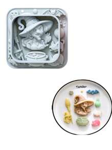 1 pièce Moule en silicone, matériau en silicone, série Halloween, squelette, citrouille, thème sorcière, moule en silicone thème citrouille squelette, ustensile de cuisson, moule à gâteau et chocolat, bac à glaçons, moule à résine