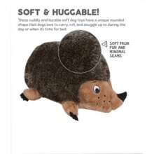Adorable Hedgehog Plush Toy For Dogs, Soft And Cuddly - M - 查看 4