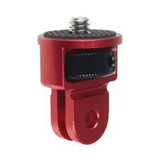 Adaptador de mini trípode con convertidor de tornillo de 1/4" giratorio 360 para GoPro Hero 11 10 8 para cámara de acción Insta360 One X2 X3 R montaje monopod - KF45181-A5 - Ver 13