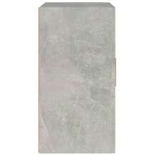 Larryhot Armario de pared Gris Hormigón 60x30x60 cm Madera de Ingeniería, bonito y práctico, ideal para almacenaje y decoración del hogar - Blanco - Ver 6