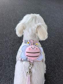 New Cartoon Bee Design Dog/Cat Harness Leash, Pet Supplies