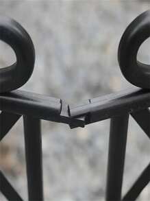 4/10 件耐用塑料装饰花园边界栅栏，可拆卸户外露台植物栅栏，草坪边缘屏障，易于安装