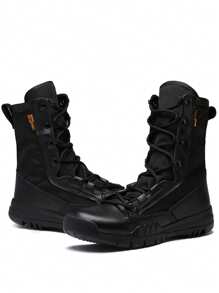 新款秋冬军靴，男士工作鞋，男士军靴，战术靴，户外靴