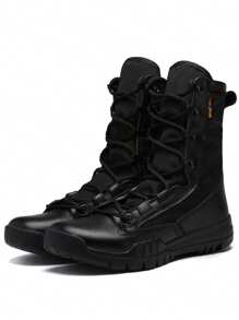 新款秋冬军靴，男士工作鞋，男士军靴，战术靴，户外靴