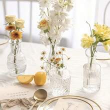 Bộ 10 bình thủy tinh Bohemian | Bình hoa cưới mini mộc mạc, Trang trí bàn ăn & nhà, Chai trang trí Giáng sinh, Bình hoa thủy tinh cổ điển nhỏ, Bình hoa trong suốt số lượng lớn, Chai khuếch tán, Trang trí trung tâm, Bình hoa trong suốt dễ thương dùng để trang trí nhà cửa và đám cưới - Nhiều màu - Xem 12