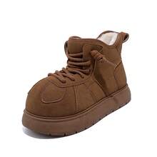 Women Snow Sneakers - Apricot - View 5