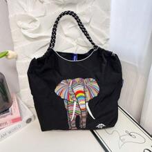 Women Shoulder Bags - 黑色 - 查看 1