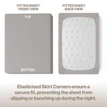 UK  Trending: Ultra-Soft 25cm Deep Microfiber Fitted Sheet - 16 Colors, 4 Sizes, Wrinkle-Resistant - Emerald - View 5