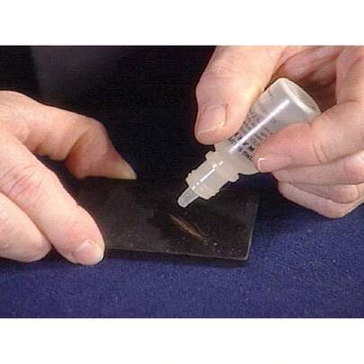 14K Gold Solution Tester Bottle + 2x2 Testing Stone!Detect Scrap Nuggets Metal Jewelry Kit