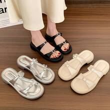 Women Athletic & Outdoor Sandals & Slides - 白色 - 查看 1